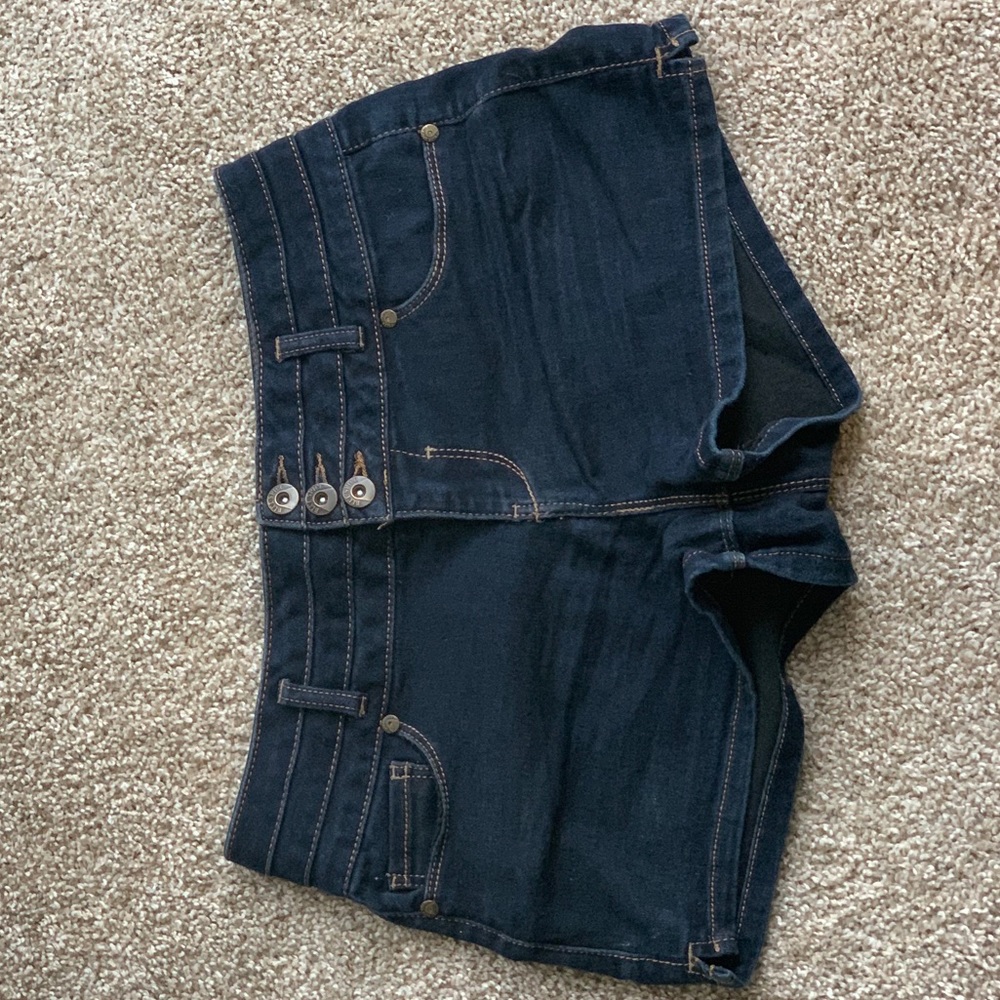 High waisted Jean Shorts